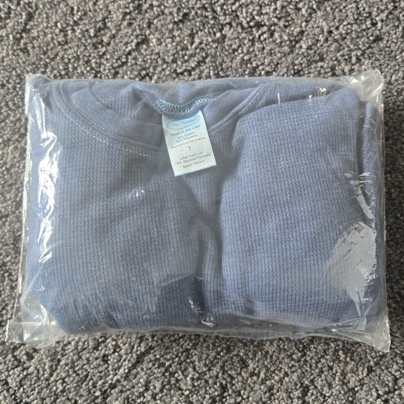 Kids Blue Base Layer Set - Picture 2 of 6